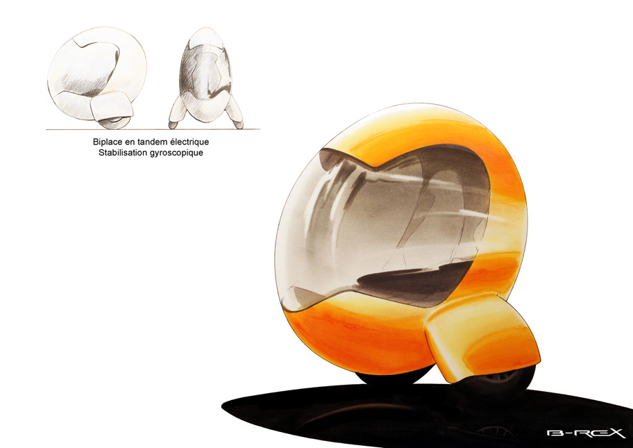 Etude Design - V�hicule urbain �lectrique