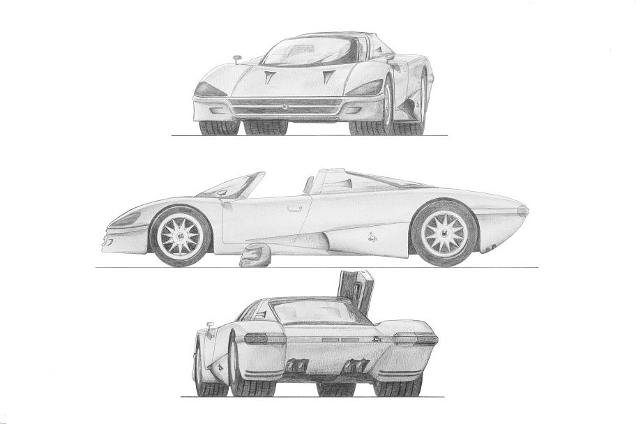 Design auto - Le Mans concept