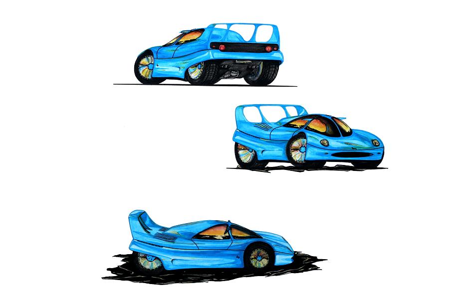 Design auto - Split window concept